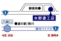 水野塗工店・地図